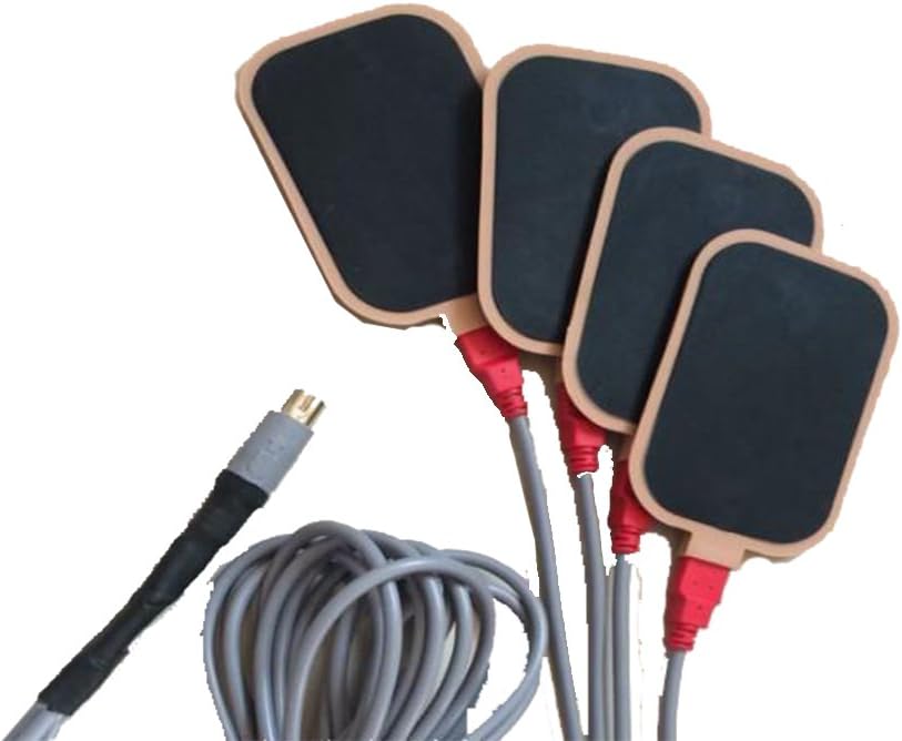 8 Head DDS Bioelectric Massage Therapy 2 Wire Set of 4