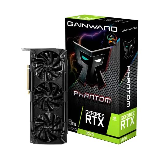 Gainward GPU NV RTX3070 8GB PHANTOM+ GDDR6 256BITS NE63070019P2-1040M
