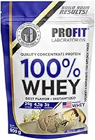 Whey Protein 900g Baunilha Refil + Creatina E Bcaa