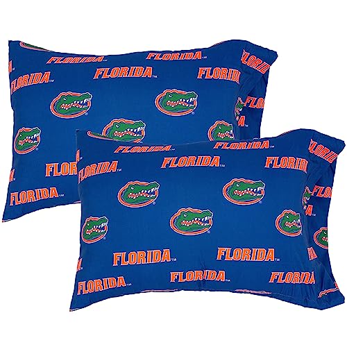 Florida Gators Royal Blue Standard Pillow Case
