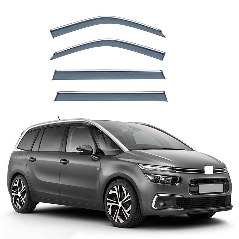 Déflecteurs de vent auto Citroen C4 SpaceTourer 7 places pare-pluie