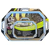 BagSnap-N-Go - Set of 2 multipurpose portable grocery & trash bag opener. Home & outdoor trash...