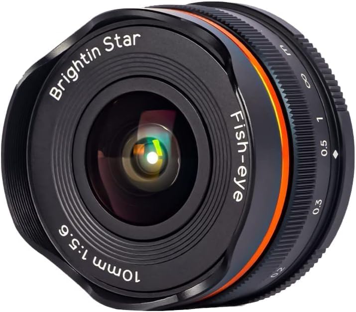 10mm F5.6 Fisheye Lens for Fujifilm XF-Mount (Manual Focus) APS-C