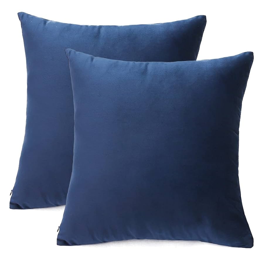 クッションカバー Cushion Cover navy line Amazon.com: Kevin Textile Decorative Square Throw Pillow