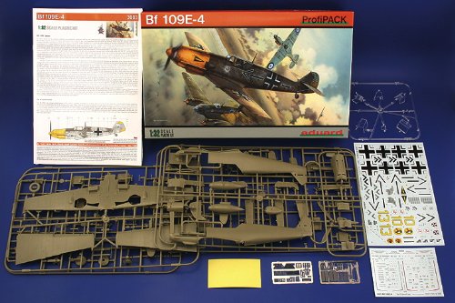 EDU03003 1:32 Eduard Messerschmitt Bf 109E-4 [MODEL BUILDING KIT]