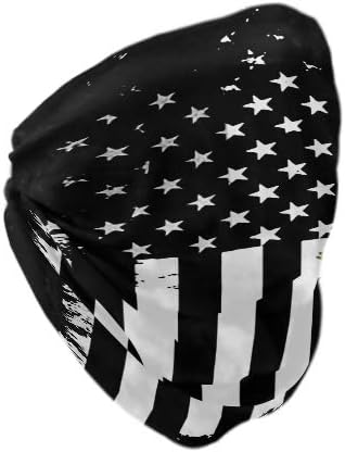 2Pcs Headband for Mens Womens Face Scarf Magic Tube Bandanas Headwear Neck Gaiter Balaclava - Image 4