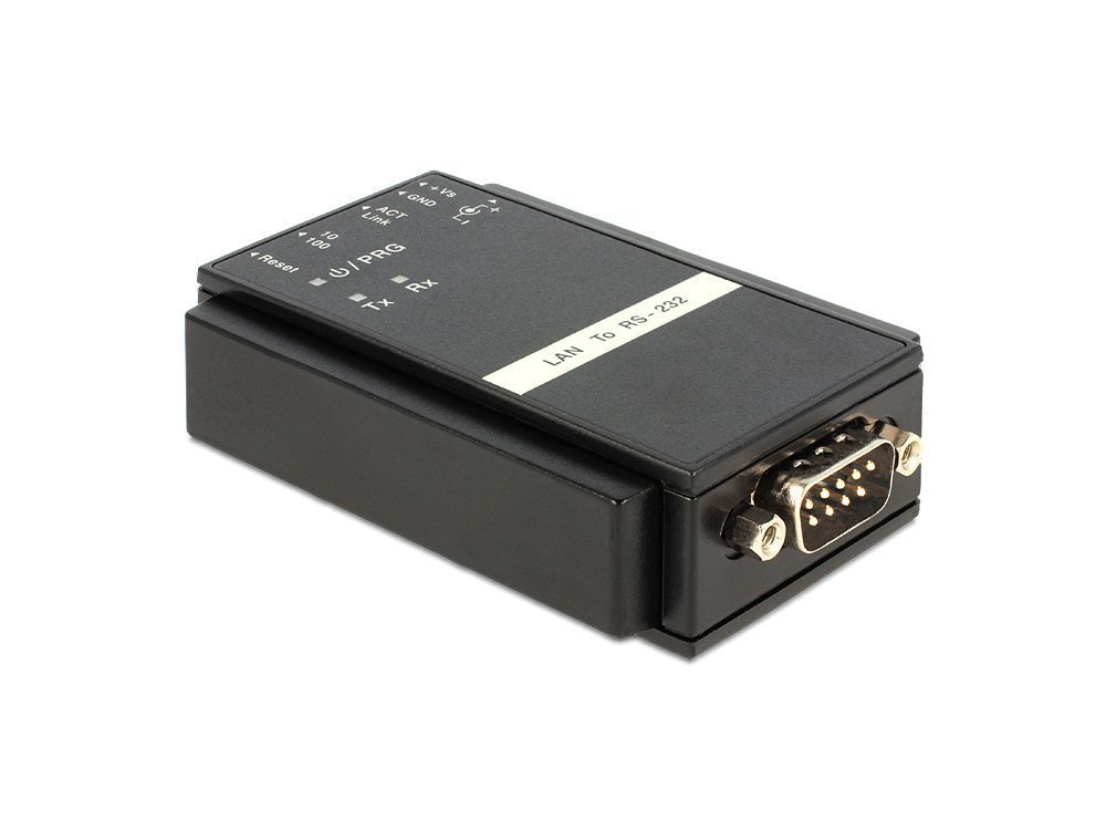 DeLOCK 62504 RS-232 RJ45 Negro Adaptador de Cable - Adaptador para Cable (RS-232, RJ45, Negro)