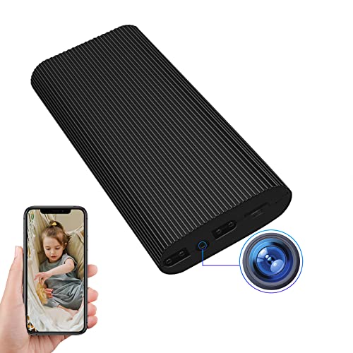 Champlong Hidden Spy Wifi Camera Power Bank 6000Mah Wireless Hd 1080P Security Cameras Portable Mini Video Recorder With Motion Detection, Remote Viewing For Home And Office No Audio Function #TOP3