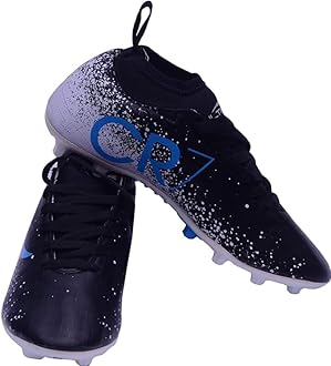 GRAFTEXCR7-JJ Ronaldo Ankle PU Soccer/Football Shoes for Men by Flying High India