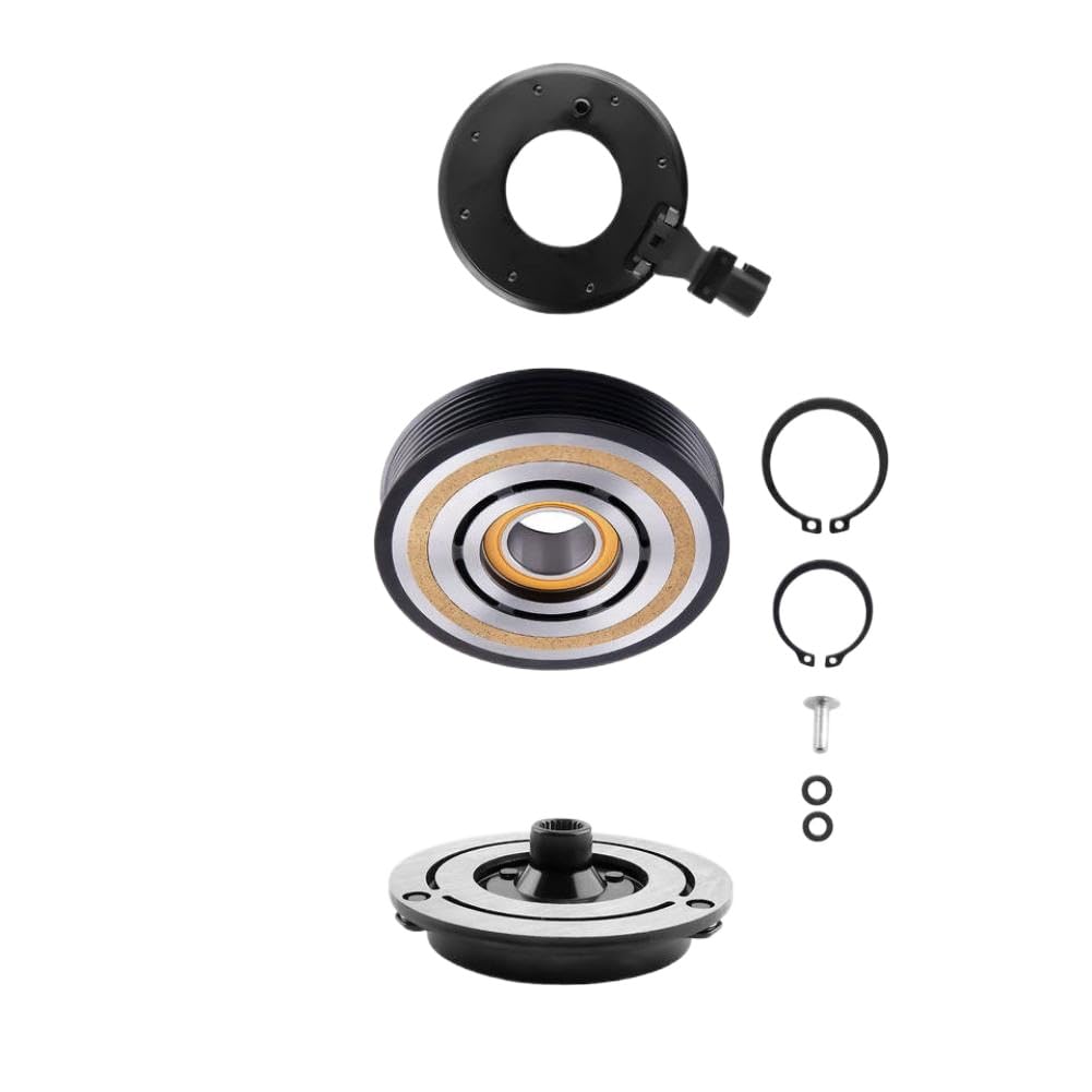 Nspmebtgw Onecolor Compressor Clutch Kit Compatible With Cherokee 3.6 L Engine 2017 2018 2019 2020 2021 68084274Ab