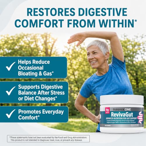 Balance ONE Zinc Carnosine and L-Glutamine Powder