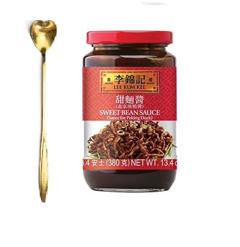 One NineChef Spoon + Lee Kum Kee Sauce (Sweet Bean Sauce (甜面酱), 1 Bottle)