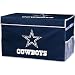 Franklin Sports Dallas Cowboys NFL Folding Storage Footlocker Bins - Official NFL Team Storage Organizers - Collapsible Containers - Large