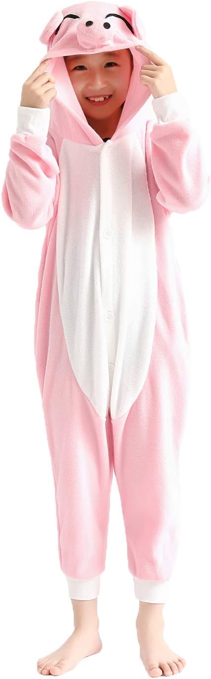 Kids Animal Onesie Pajamas Sleepwear Cosplay Costume - Image 4