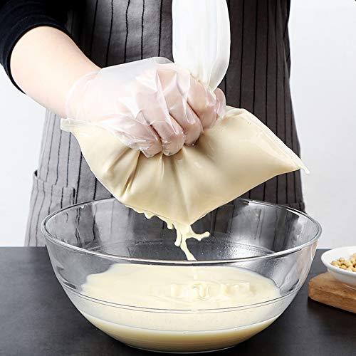 Miniatura 7 de Maname 5 Bolsas De Tela Reutilizables Filtrar Leche Vegetal. Bolsa Para Escurrir Verduras. Colador De Tela Estameña Para Cocina. 3 Grandes 2 Xl Nut Milk Bag. Estopilla. Cheesecloth - Colador Kefir