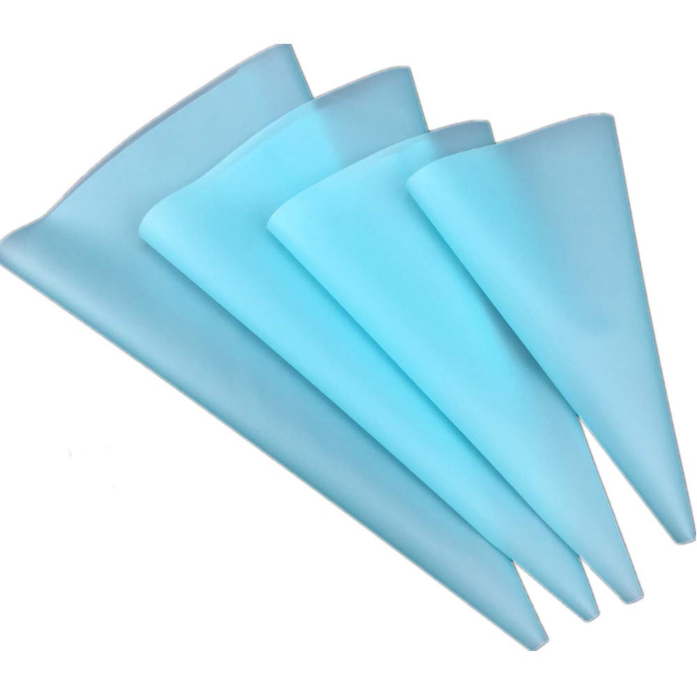 3 Different Sizes Reusable Cloth Icing Piping Bags for Cake Decoration, Cookies, Desserts, Cupcakes and Macaroons