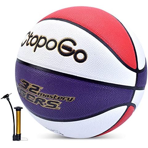 Basketball Größe 7 PU Leder Street Basketbälle Streetball thumbnail