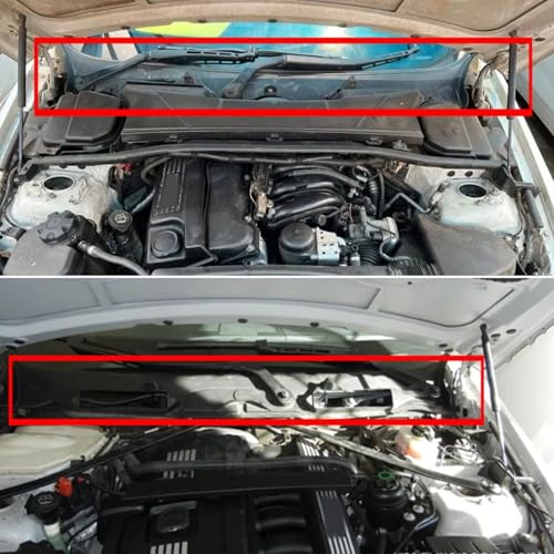 Cache-essuie-glace pare-brise BMW E90 2005-2013 : Idéal pour rénovation extérieure - 6