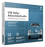 Der Adventskalender mit dem Symbol des deutschen Wirtschaftswunders zur Erschaffung einer VW Käfer Erlebniswelt als Diorama