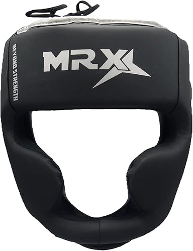 Miniatura 7 de Casco de boxeo MMA Muay Thai, equipo de cabeza para kickboxing sparring Grappling artes marciales entrenamiento de taekwondo