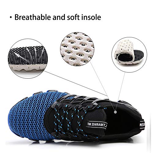Image of SKDOIUL Sport Running Shoes for Mens Mesh Breathable Trail Runners Fashion Sneakers