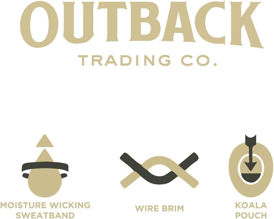 Outback Trading Company Unisex-Adult Durable Water-Resistant Western-Style Wide Brim Moonshine Canyonland Hat