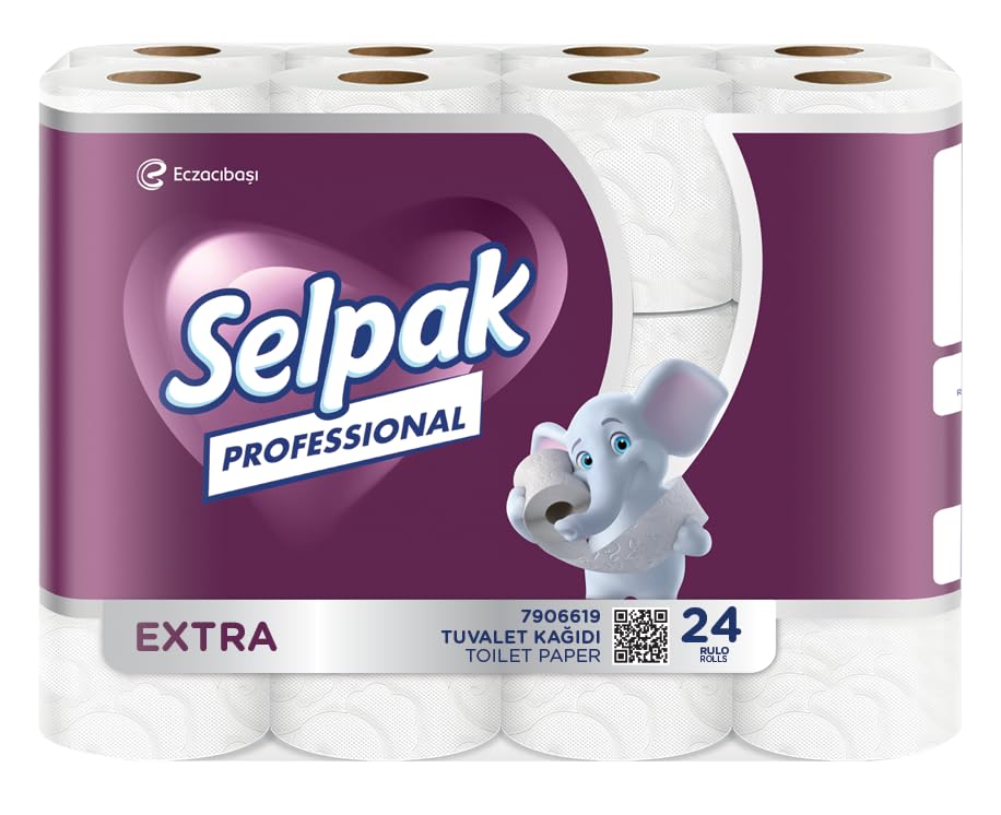 Selpak Professional Extra Tuvalet Kağıdı, 24 Rulo