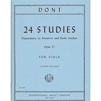 24 Studies Preparatory to Kreutzer and Rode Studies, Op. 37, for Violin B0007HXS0U Book Cover