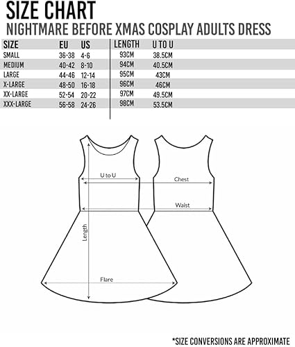 Miniatura 7 de Disney Disfraz de Jack Skellington de Nightmare Before Christmas para mujer