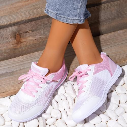 Bowling Shoes Women, Womens Bowling Shoes Orthopedic Breathable Lightweight Sneakers3