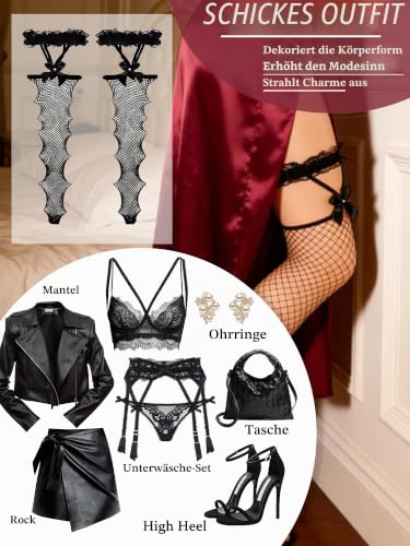 Banamic Sexy Spitze Halterlose Strümpfe Für Damen