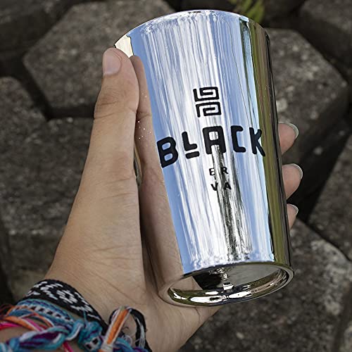 Kit Tereré Black Erva Garrafa Lisa Cuia Erva Menta E Limão