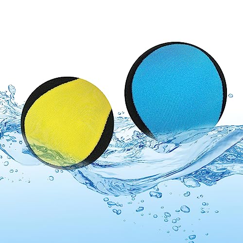 Darryy Water Ball, 2 Piezas Pelota Que Rebota En El Agua, Pelotas De Agua, Juegos Piscina, Juegos De Agua Adecuado para Niños, Adolescentes, Adultos
