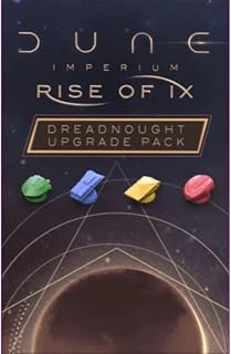 Dune Imperium: Rise of Ix: Dreadnought Upgrade Pack – Board Game by Dire Wolf Digital 1-4 Players – 60-120 Minutes of Gameplay – Games for Game Night – Teens and Adults Ages 14+ - English Version