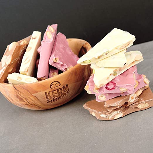 KERNschmelze Schokoladen-Tafeln - Manufaktur Bruchschokolade 350g - Zart schmelzende weiße Schokolade mit Mandeln… – Bild 4