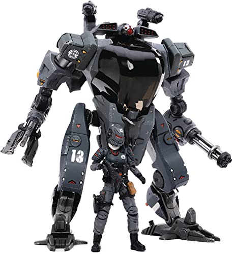 JOYTOY 1/18 North Snark Commando Mecha with Pilot Action Figure Collection Model Dark Source Toys JOYTOY 1/18 North Snark Commando Mecha with Pilot Action Figure Collection Model Dark Source Toys