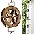 AINISIS 5-7/10-Feet Gutter Rain Chain,Water Wheel Rain Catcher Chain Outdoor Garden Decorative Art