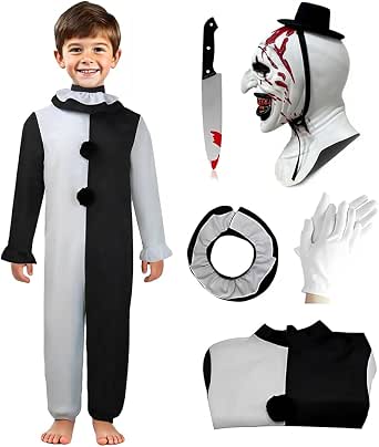 Kids' Scary Clown Halloween Costume