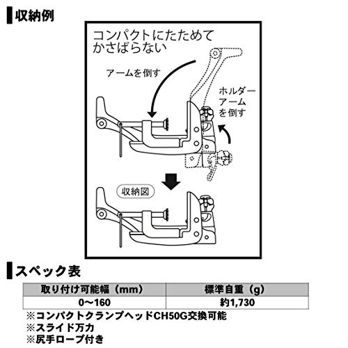 ダイワ パワーホルダー GS160