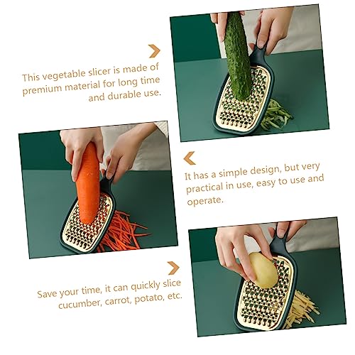 Cortador manual de vegetales acero inoxidable miniatura 2
