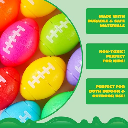 Image of JOYIN 36 Pack Football Fidget Spinners for Kids, Treasure Box Prizes for Classroom, Goodie Bag Stuffers for Birthday Party, Football Party Favors, Fidget Toys Bulk, Super Bowl LIII Party