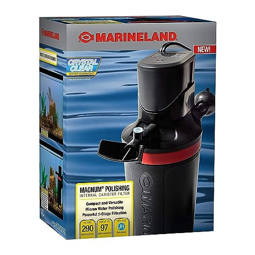 Image of MarineLand Magnum Polishing Internal Canister Filter, For aquariums Up To 97 Gallons, 10.5 IN (ML90770)