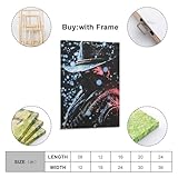 Zoom IMG-1 weofurbl poster decorativo da parete Zoom IMG-1 weofurbl poster decorativo da parete