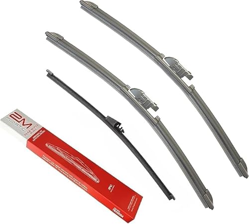 Front and Rear Windshield Wiper Blade For Audi A3 2006-2013 A3 Quattro 2006-2013 24