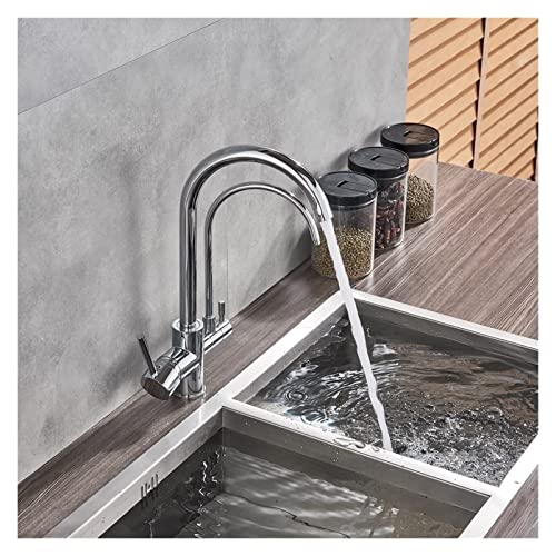 Mitigeur purificateur eau cuisine avec douchette de comptoir moderne - 3