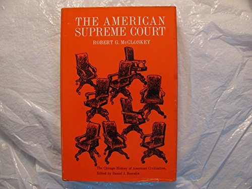 The American Supreme Court by robert mccloskey ... B01FEPUIMA Book Cover