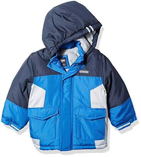Oshkosh B'gosh Boys_ Little Ski Jacket And Snowbib Snowsuit Set Deep Navy/Wolf Grey 5/6 #TOP1