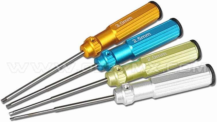 Tarot-rc Tl9010-02 Color Lightweight Inner Hexagon Screwdriver Multi-Rotor Aircraft Frame Steel Head Screwdriver for Rc Drone - Parts & Accs -