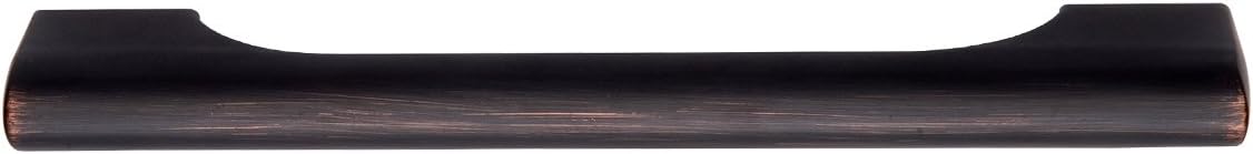 Amazon Basics Wide Die Cast Cabinet Handle, 6.57-inch Length (6.3-inch Hole Center), Oil Rubbed Bronze, 10-Pack
