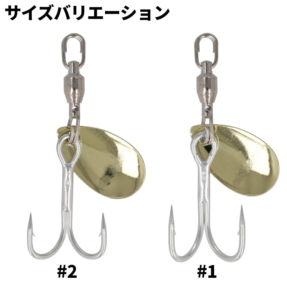 ヒカリブレードダブルフック36本　6セット　Lサイズ ヒカリブレードダブルフック36本 6セット Lサイズ カルティバ BL-02